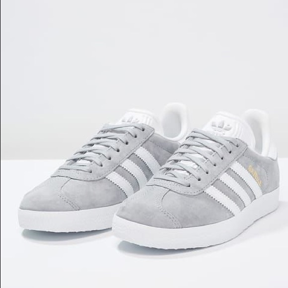 womens grey gazelles